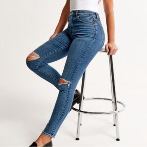 A&F The Super Skinny Ultra High Rise Jeans